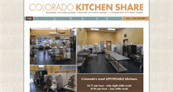 Desktop Screenshot of coloradokitchenshare.com